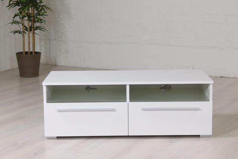 Stockend TV-Bänk 100 cm - Vit - Möbler - Tv möbel & mediamöbel - TV bänk & mediabänk