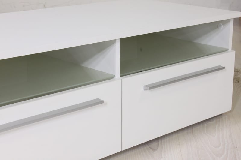 Stockend TV-Bänk 100 cm - Vit - Möbler - Tv möbel & mediamöbel - TV bänk & mediabänk