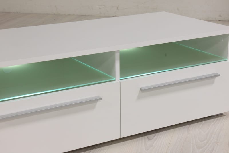 Stockend TV-Bänk 100 cm - Vit - Möbler - Tv möbel & mediamöbel - TV bänk & mediabänk