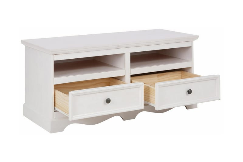 Taisia TV-bänk 120 cm - Vit - Möbler - Tv möbel & mediamöbel - TV bänk & mediabänk