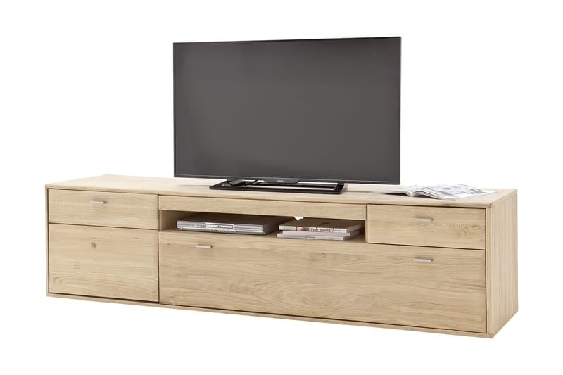 Tarragona TV-bänk 214 cm - Trä/Natur - TV bänk & mediabänk