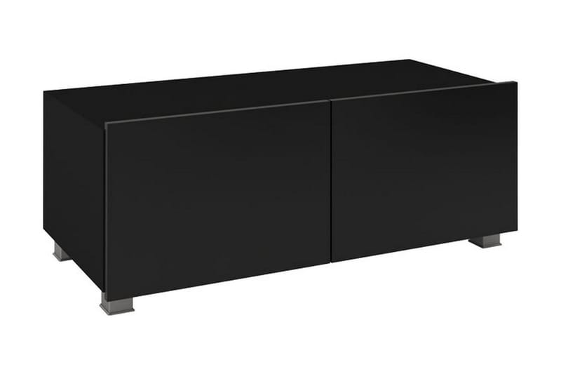 Tessan TV-bänk 100 cm Liten - Svart - Möbler - Tv möbel & mediamöbel - TV bänk & mediabänk