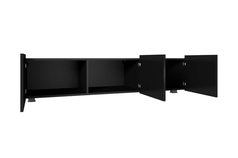 Tessan TV-bänk 150 cm - Svart - Möbler - Tv möbel & mediamöbel - TV bänk & mediabänk