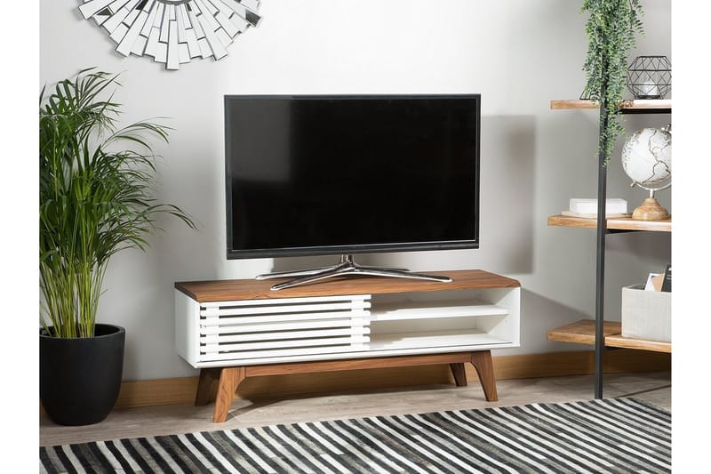 Toledo Tv-Bänk 35x117 cm - Vit - TV bänk & mediabänk