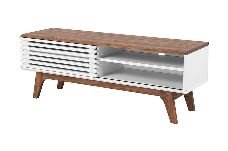 Toledo Tv-Bänk 35x117 cm - Vit - Möbler - Tv möbel & mediamöbel - TV bänk & mediabänk