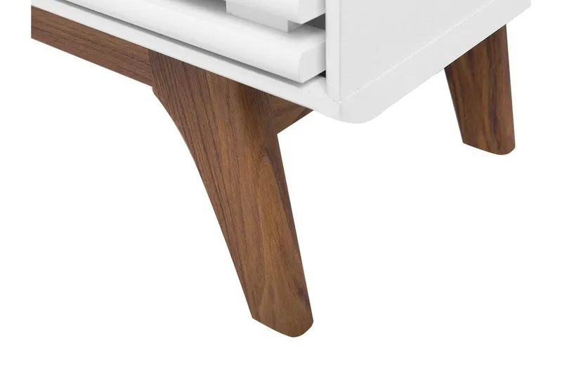 Toledo Tv-Bänk 35x117 cm - Vit - Möbler - Tv möbel & mediamöbel - TV bänk & mediabänk