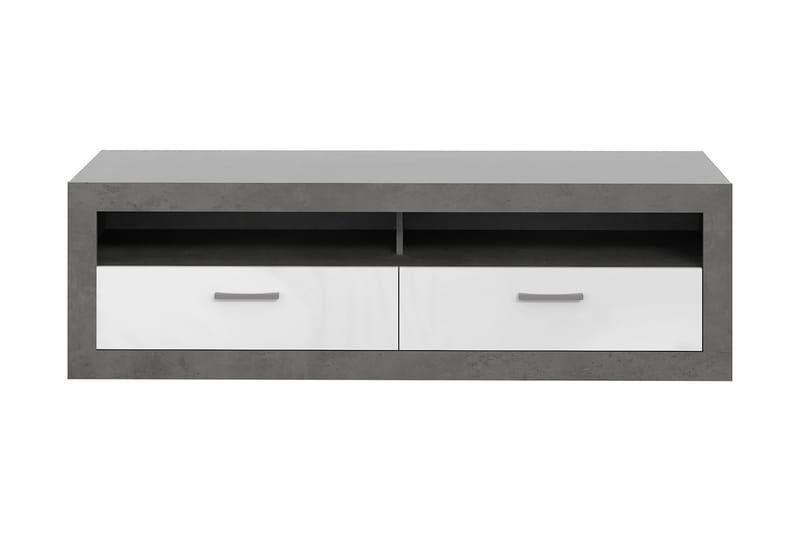 Tolovgrad Tv-bänk 153 cm - Grå/Vit - Möbler - Tv möbel & mediamöbel - TV bänk & mediabänk