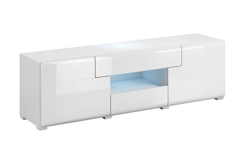 Toreno Tv-bänk 159 cm - Vit - Möbler - Tv möbel & mediamöbel - TV bänk & mediabänk