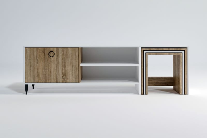 Tutana Tv-bänk 180 cm - Vit - Möbler - Tv möbel & mediamöbel - TV bänk & mediabänk
