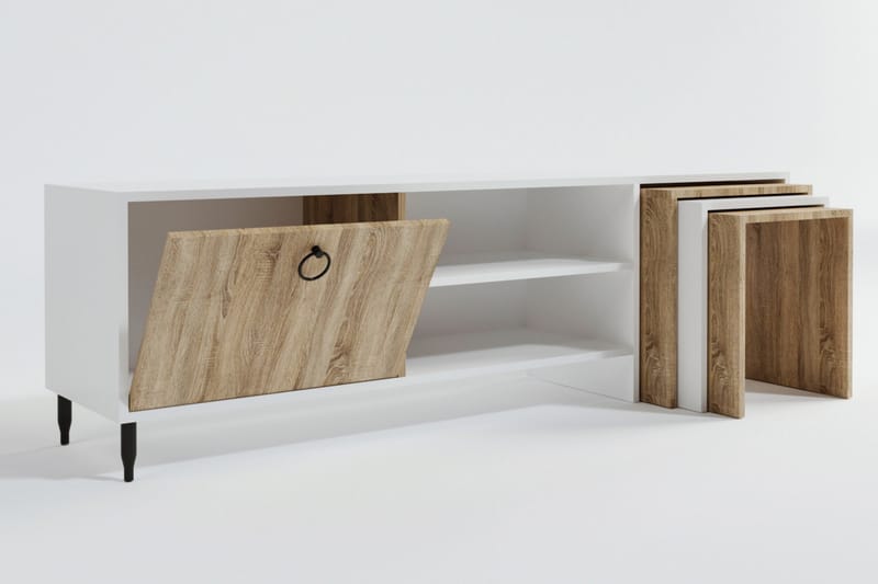 Tutana Tv-bänk 180 cm - Vit - Möbler - Tv möbel & mediamöbel - TV bänk & mediabänk