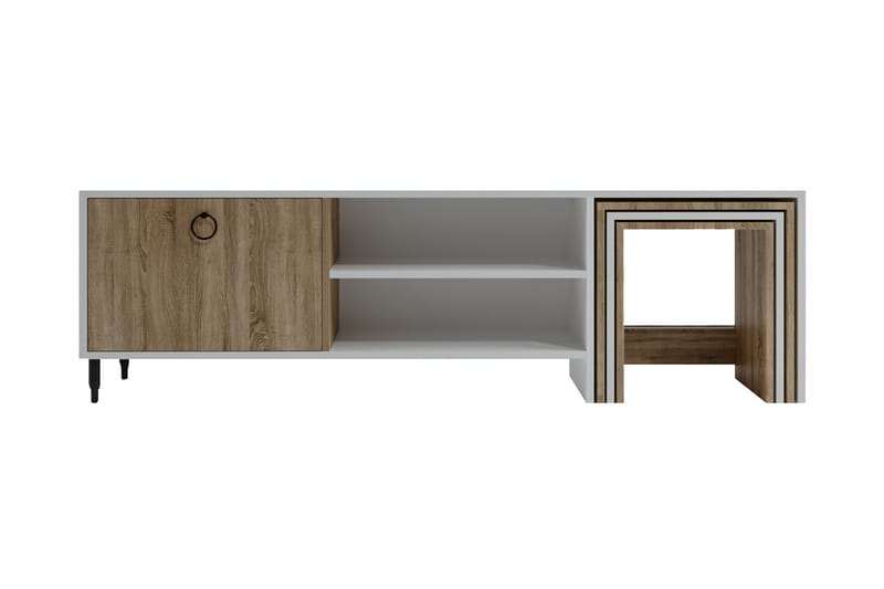 Tutana Tv-bänk 180 cm - Vit - Möbler - Tv möbel & mediamöbel - TV bänk & mediabänk