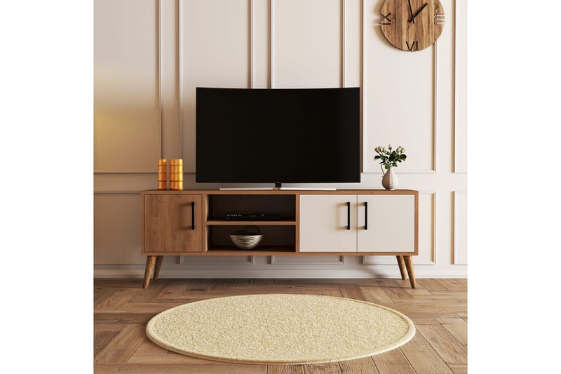 Tv-bänk & mediabänk NO_BRAND Andifli Tv-bänk 150x52 cm Brun - Möbler - Tv möbel & mediamöbel - TV bänk & mediabänk