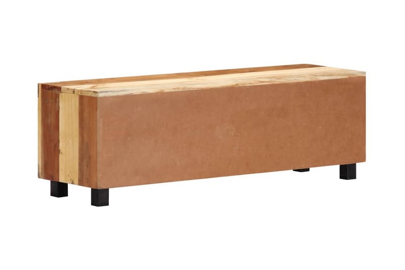 TV-bänk 100x30x33 cm massivt återvunnet trä - Brun - Möbler - Tv möbel & mediamöbel - TV bänk & mediabänk