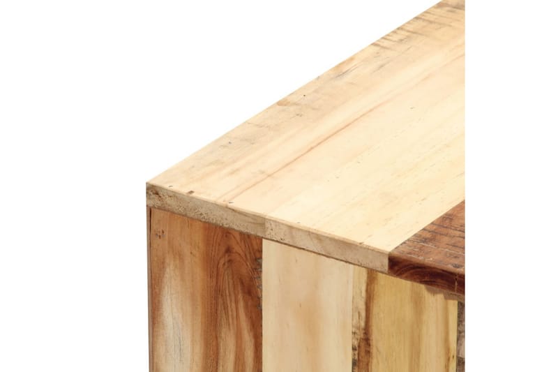 TV-bänk 100x30x33 cm massivt återvunnet trä - Brun - Möbler - Tv möbel & mediamöbel - TV bänk & mediabänk