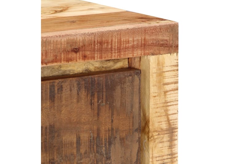 TV-bänk 100x30x33 cm massivt återvunnet trä - Brun - Möbler - Tv möbel & mediamöbel - TV bänk & mediabänk