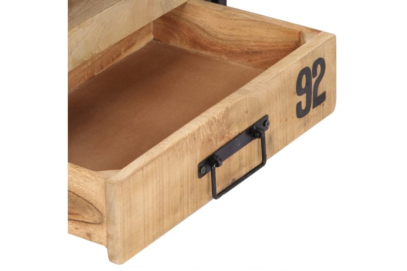 TV-bänk 100x30x45 cm massivt mangoträ - Brun - Möbler - Tv möbel & mediamöbel - TV bänk & mediabänk