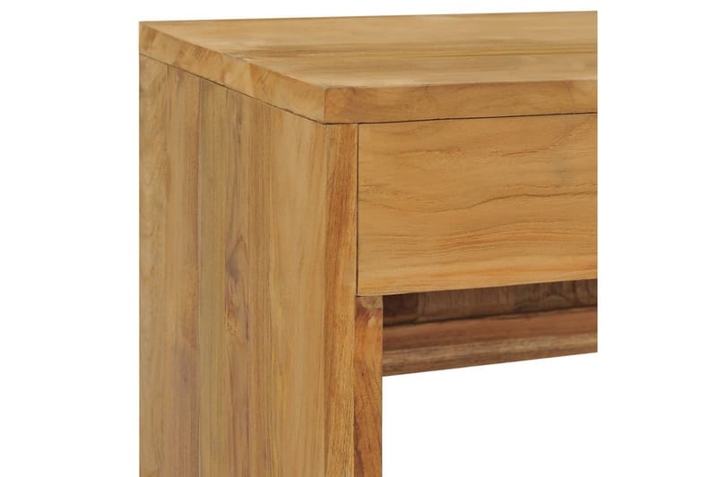 TV-bänk 100x35x45 cm massiv teak - Brun - Möbler - Tv möbel & mediamöbel - TV bänk & mediabänk