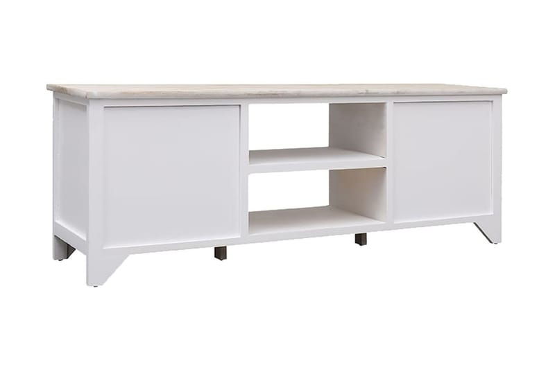 Tv-bänk 108x30x40 cm massivt paulowniaträ - Brun - Möbler - Tv möbel & mediamöbel - TV bänk & mediabänk