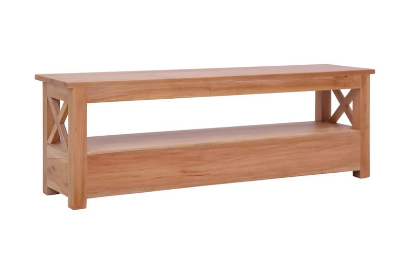 TV-bänk 115x30x40 cm massiv mahogny - Trä - Möbler - Tv möbel & mediamöbel - TV bänk & mediabänk