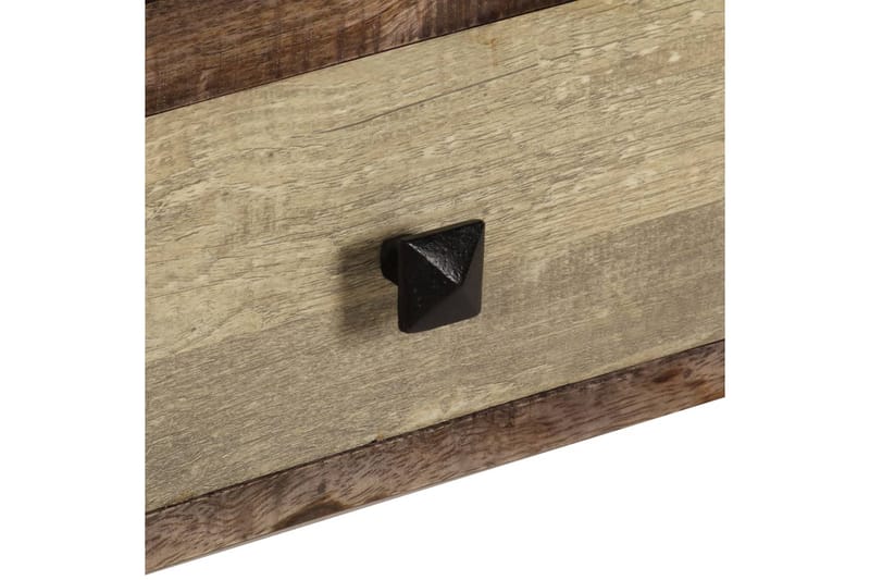 TV-bänk 118x30x40 cm massivt mangoträ - Brun - Möbler - Tv möbel & mediamöbel - TV bänk & mediabänk