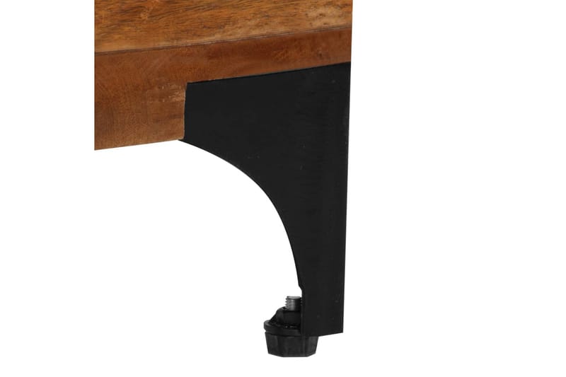 TV-bänk 118x35x45 cm massivt återvunnet trä - Brun - Möbler - Tv möbel & mediamöbel - TV bänk & mediabänk