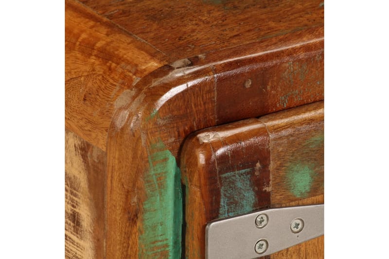 TV-bänk 120x30x36 cm massivt återvunnet trä - Brun - Möbler - Tv möbel & mediamöbel - TV bänk & mediabänk