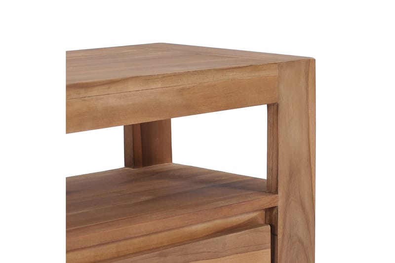 TV-bänk 120x30x40 cm massiv teak - Brun - Möbler - Tv möbel & mediamöbel - TV bänk & mediabänk