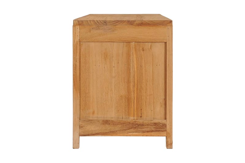 TV-bänk 120x30x40 cm massiv teak - Brun - Möbler - Tv möbel & mediamöbel - TV bänk & mediabänk