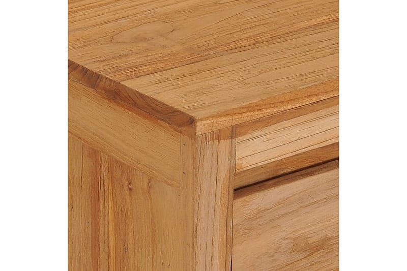 TV-bänk 120x30x40 cm massiv teak - Brun - Möbler - Tv möbel & mediamöbel - TV bänk & mediabänk