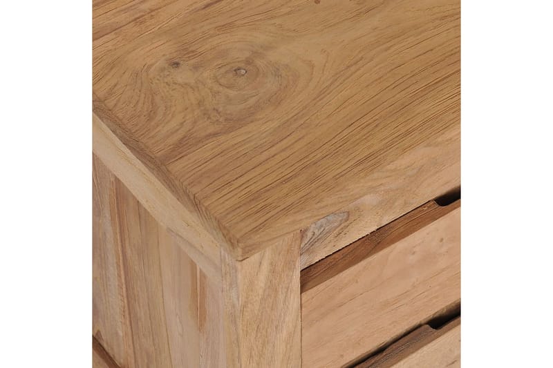 TV-bänk 120x30x40 cm massiv teak - Brun - Möbler - Tv möbel & mediamöbel - TV bänk & mediabänk
