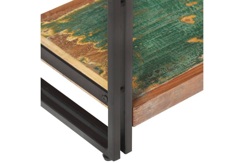 TV-bänk 120x30x40 cm massivt återvunnet trä - Brun - Möbler - Tv möbel & mediamöbel - TV bänk & mediabänk
