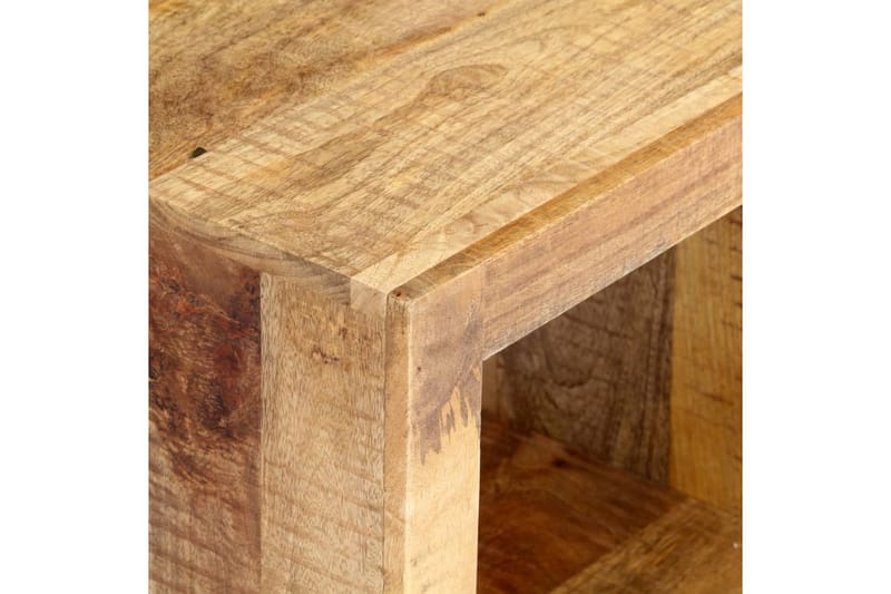 TV-bänk 120x30x40 cm massivt mangoträ - Brun - Möbler - Tv möbel & mediamöbel - TV bänk & mediabänk