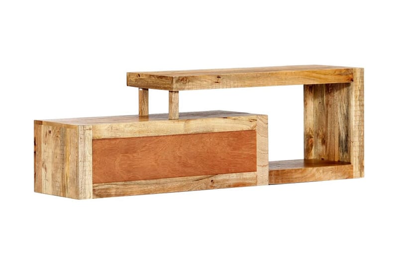 TV-bänk 120x30x40 cm massivt mangoträ - Brun - Möbler - Tv möbel & mediamöbel - TV bänk & mediabänk