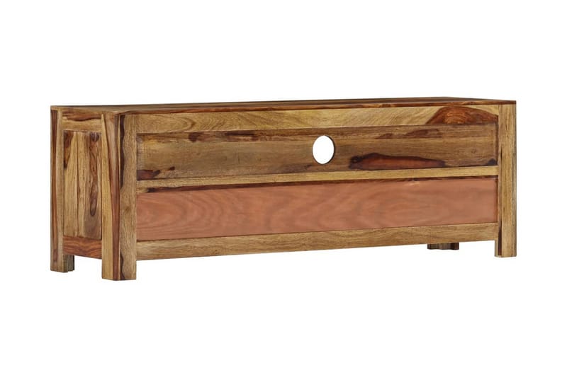 TV-bänk 120x30x40 cm massivt sheshamträ - Brun - Möbler - Tv möbel & mediamöbel - TV bänk & mediabänk