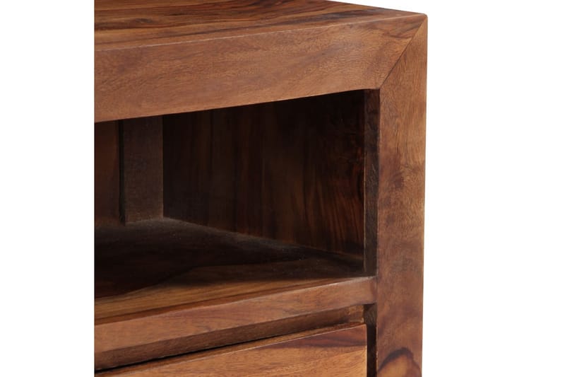 TV-bänk 120x30x40 cm massivt sheshamträ - Brun - Möbler - Tv möbel & mediamöbel - TV bänk & mediabänk