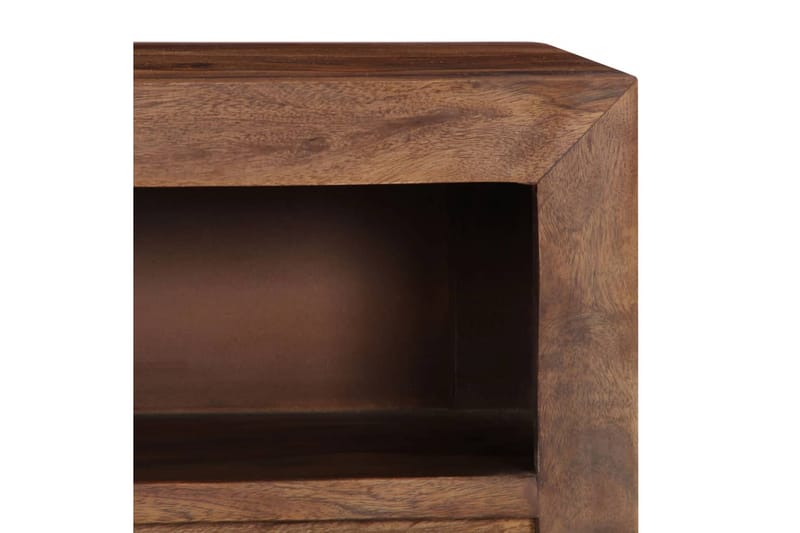 TV-bänk 120x30x40 cm massivt sheshamträ - Brun - Möbler - Tv möbel & mediamöbel - TV bänk & mediabänk
