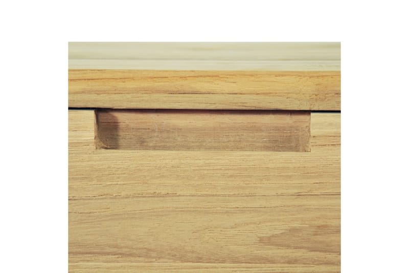 TV-bänk 120x35x35 cm massiv teak - Brun - Möbler - Tv möbel & mediamöbel - TV bänk & mediabänk