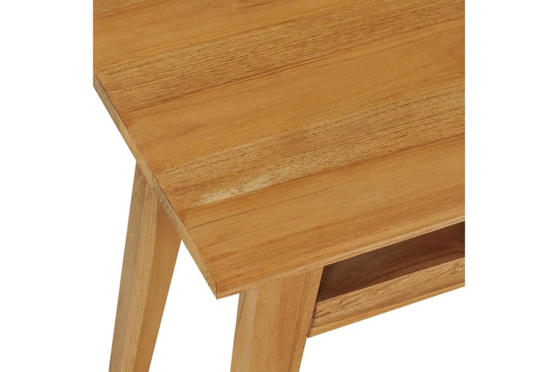 TV-bänk 120x35x45 cm massivt teakträ - Brun - Möbler - Tv möbel & mediamöbel - TV bänk & mediabänk