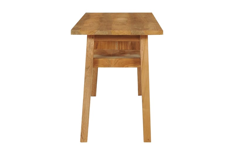 TV-bänk 120x35x45 cm massivt teakträ - Brun - Möbler - Tv möbel & mediamöbel - TV bänk & mediabänk