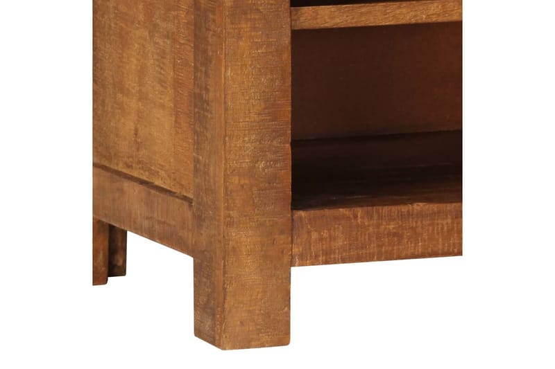 TV-bänk 120x40x30 cm massivt mangoträ - Brun - Möbler - Tv möbel & mediamöbel - TV bänk & mediabänk