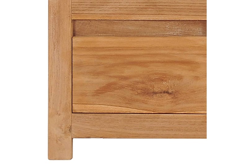 TV-bänk 135x30x35 cm massiv teak - Brun - Möbler - Tv möbel & mediamöbel - TV bänk & mediabänk