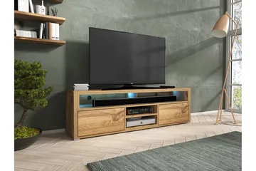 TV-bänk 137 cm - Ek - Möbler - Tv möbel & mediamöbel - TV bänk & mediabänk