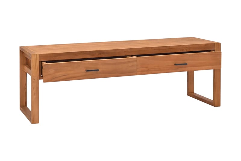 Tv-bänk 140x40x45 cm återvunnen teak - Brun - Möbler - Tv möbel & mediamöbel - TV bänk & mediabänk