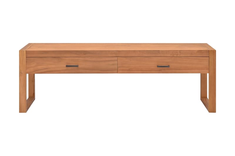 Tv-bänk 140x40x45 cm återvunnen teak - Brun - Möbler - Tv möbel & mediamöbel - TV bänk & mediabänk
