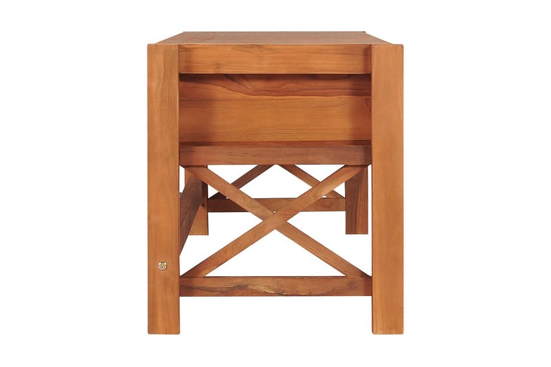 Tv-bänk 140x40x45 cm återvunnen teak - Brun - Möbler - Tv möbel & mediamöbel - TV bänk & mediabänk