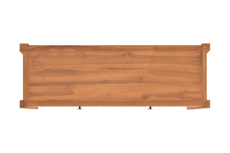 Tv-bänk 140x40x45 cm återvunnen teak - Brun - Möbler - Tv möbel & mediamöbel - TV bänk & mediabänk