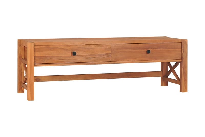 Tv-bänk 140x40x45 cm återvunnen teak - Brun - Möbler - Tv möbel & mediamöbel - TV bänk & mediabänk