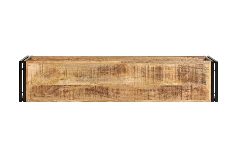 TV-bänk 150x30x40 cm massivt mangoträ - Brun - Möbler - Tv möbel & mediamöbel - TV bänk & mediabänk