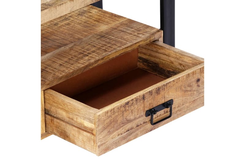 TV-bänk 150x30x45 cm massivt mangoträ - Brun - Möbler - Tv möbel & mediamöbel - TV bänk & mediabänk