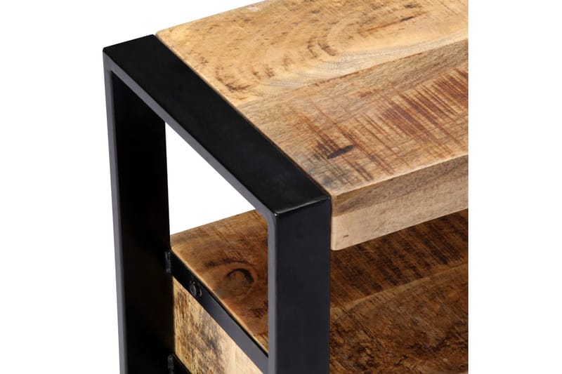 TV-bänk 150x30x45 cm massivt mangoträ - Brun - Möbler - Tv möbel & mediamöbel - TV bänk & mediabänk